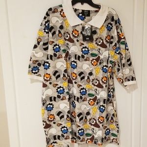 DREAM U.S.A Graphic Polo Shirt NWT Size 4XL